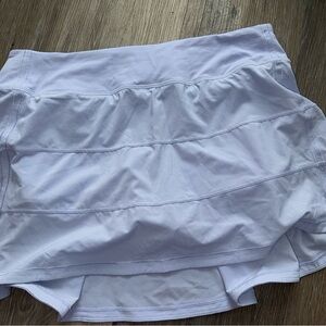 lululemon Pace Rival Skirt Pastel Blue